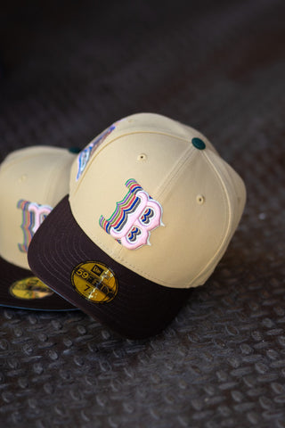 New Era Boston Red Sox 1999 ASG Sky UV (Vegas Gold/Mocha) 59Fifty Fitted
