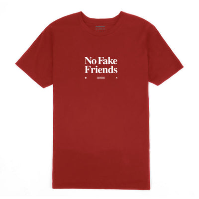 Outrank No Fake Friends T-shirt (Red)
