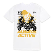Outrank Always Active T-shirt (White) - Outrank