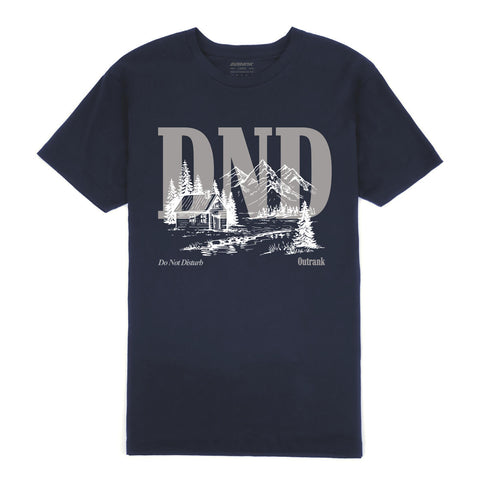 Outrank Do Not Distrub T-shirt (Navy) - Outrank