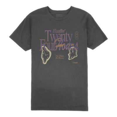 Outrank Twenty Four Hours T-shirt (Heavy Metal) - Outrank