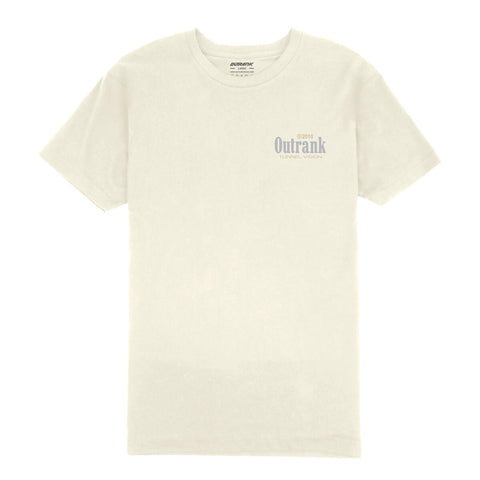 Outrank Tunnel Vision T-shirt (Vintage White) - Outrank