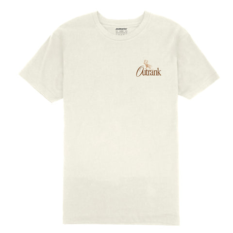 Outrank Hit My Line T-shirt (Vintage White) - Outrank