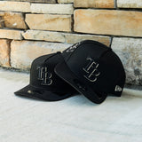 New Era Tampa Bay Rays 20th Anniversary 9FIFTY A-Frame Snapback-(Black)