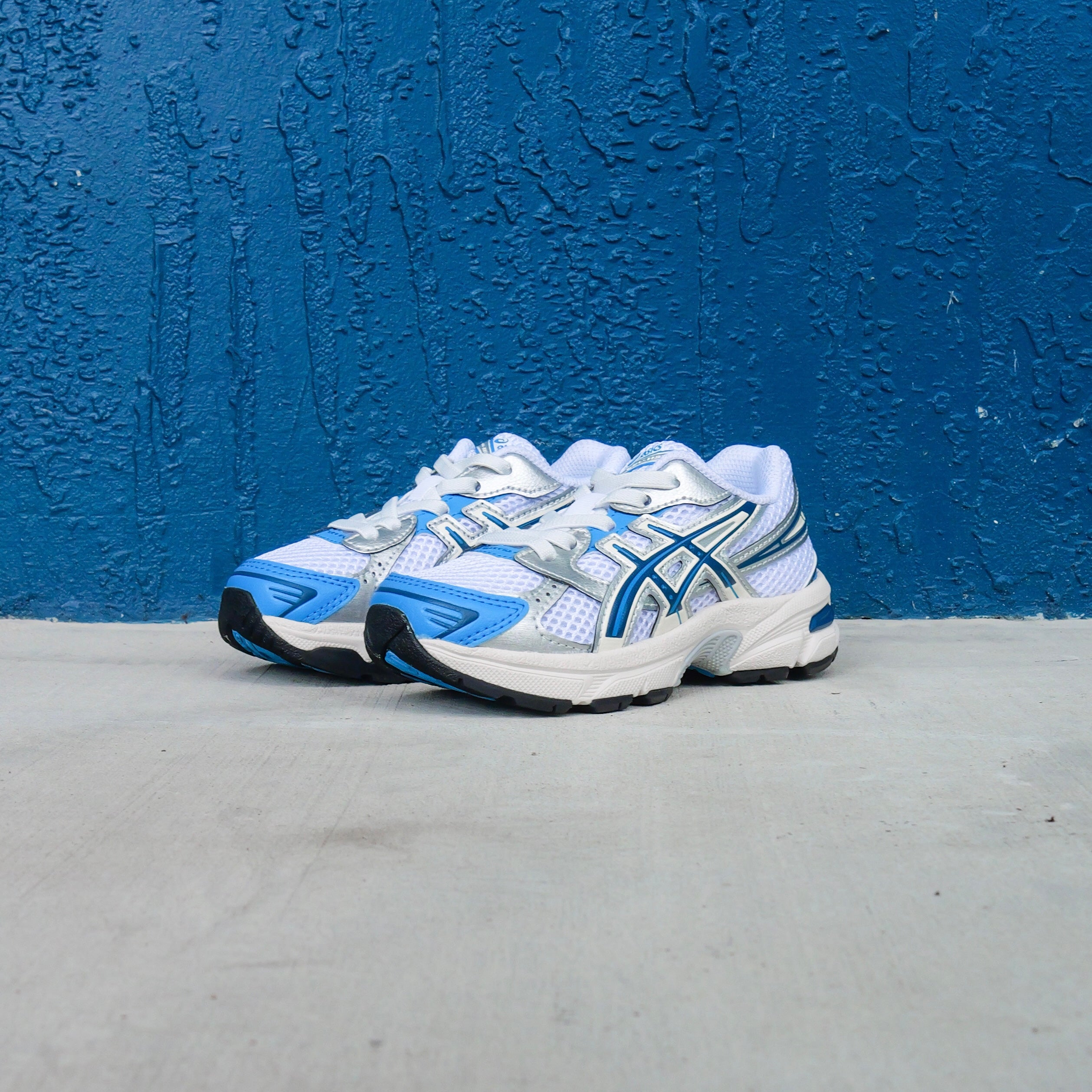 Asics Gel-1130 Preschool (White/Twilight Blue)