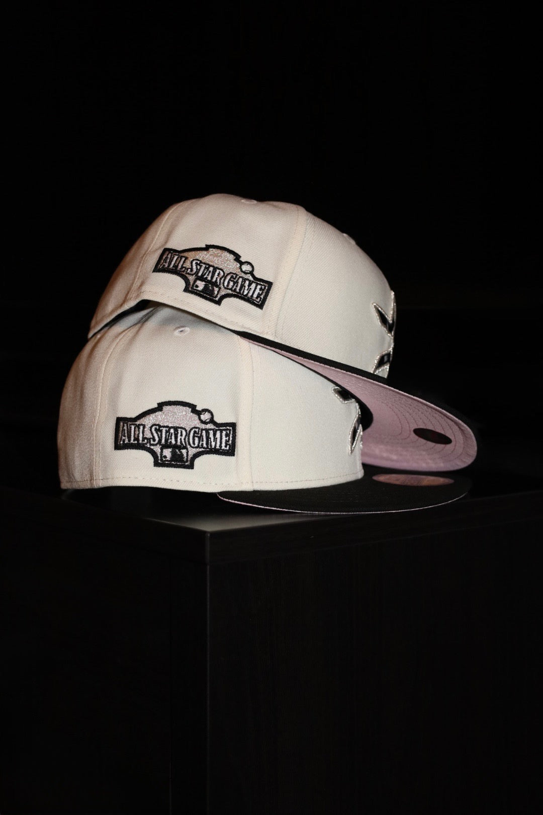 New Era Houston Astros 2004 All-Star Game Side Patch Fitted (Chrome/Black) - New Era