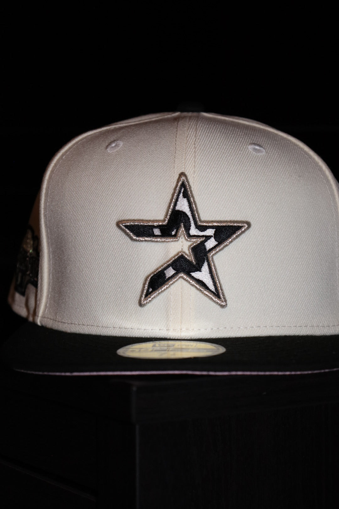 New Era Houston Astros 2004 All-Star Game Side Patch Fitted (Chrome/Black) - New Era