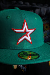 New Era Houston Astros WBC Mexico Side Patch Grey UV 59Fifty Fitted (Black) - ST New Era
