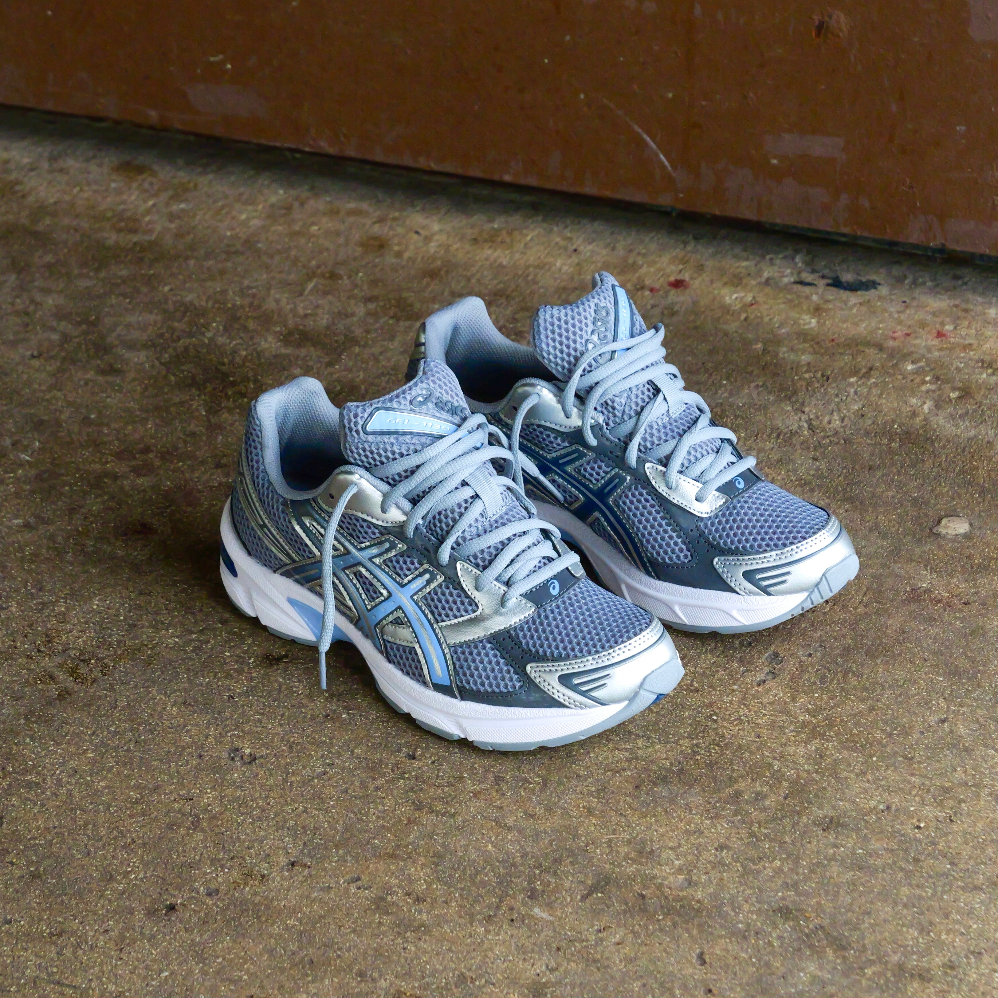 Mens Asics Gel-1130 (Gravel/Pure Silver) - Asics