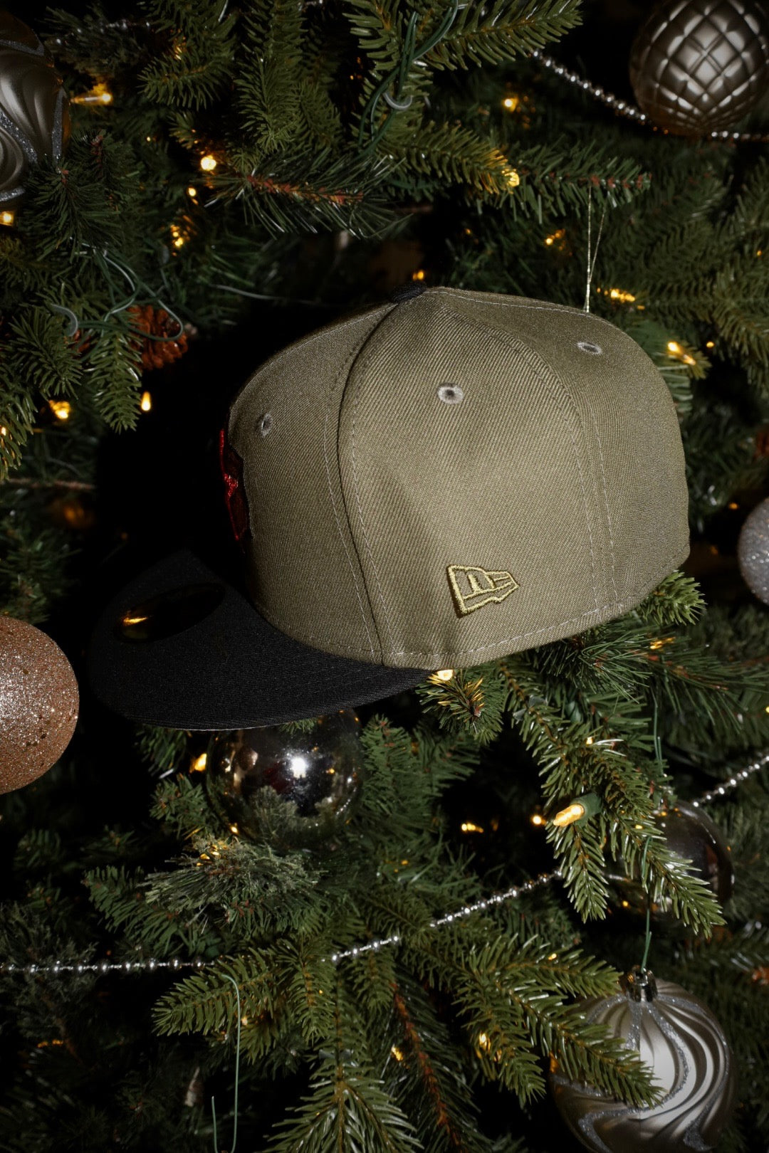 New Era Houston Astros 45th Anniversary Side Patch Fitted (Olive/Black)