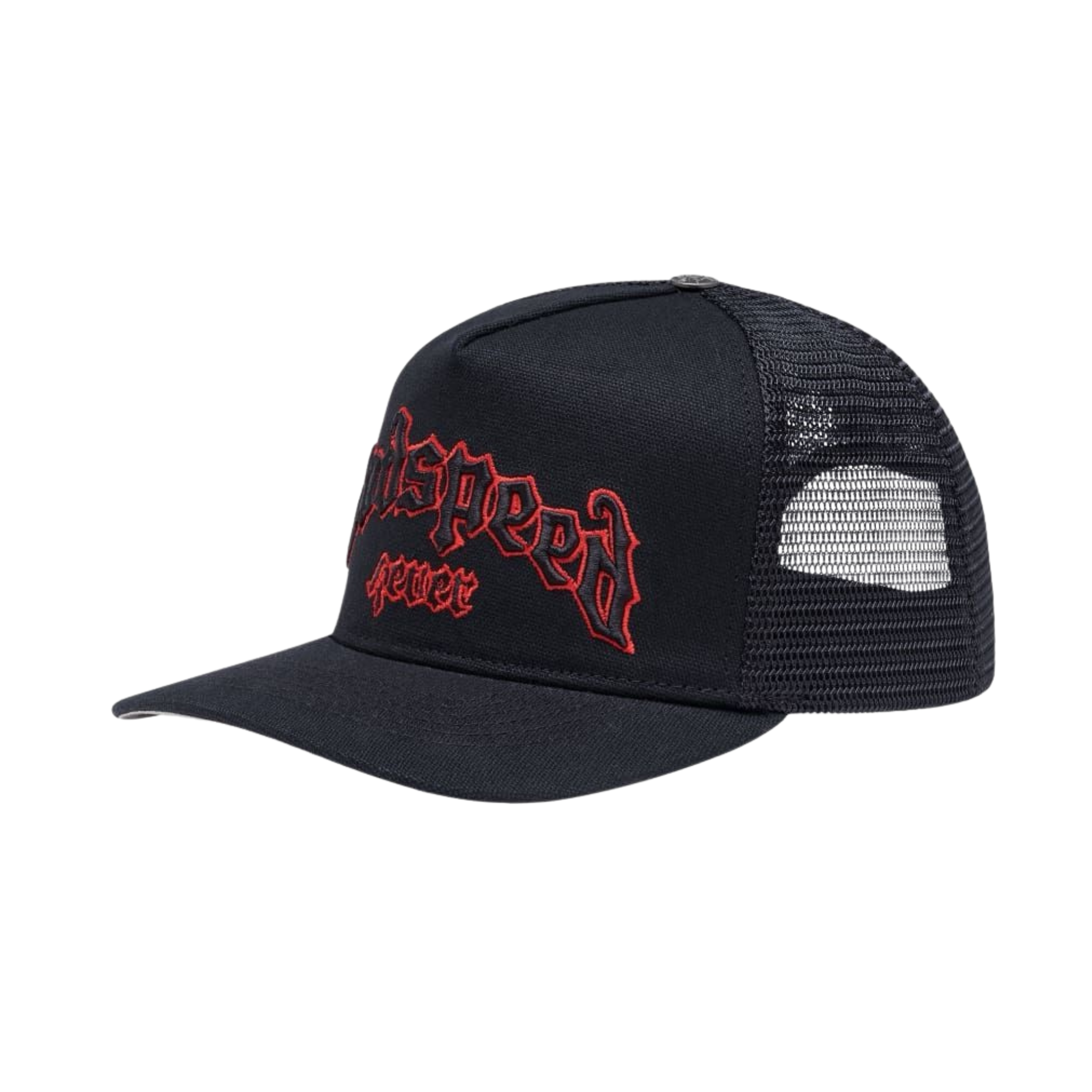 Godspeed GS Forever Trucker Hat (Black/Red) - Godspeed