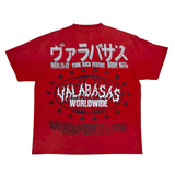 Valabasas "Punk Fest" Tee (Red)