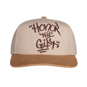 Honor The Gift Script Hat (Cream) - Honor The Gift