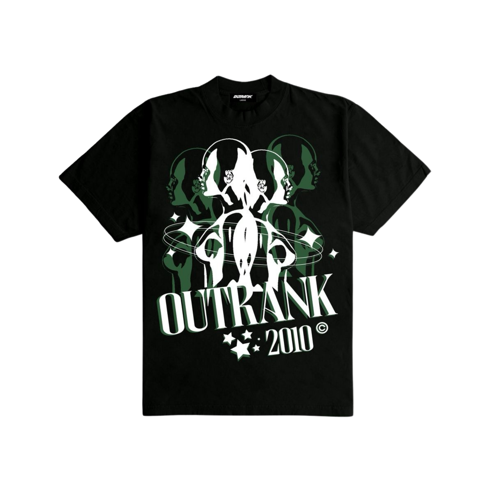 Outrank "No Competition" Heavyweight T-shirt (Black)