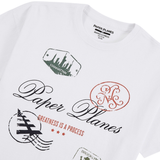 Paper Planes "Postcard" Tee (White) - Paper Plane