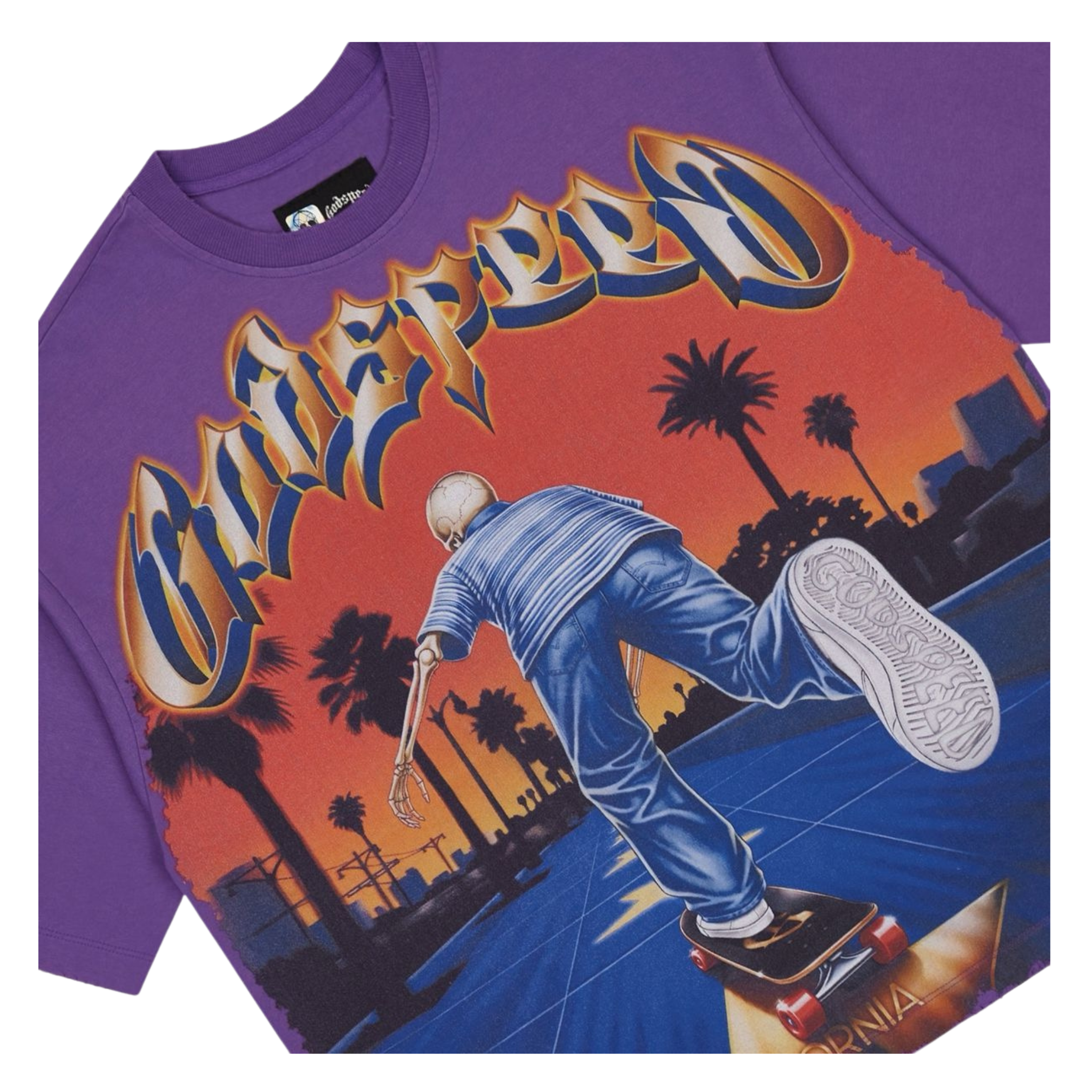 Godspeed "Kick Push" T-shirt (Purple)