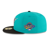 New Era Florida Marlins ON-FIELD 1997 World Series Grey UV (Teal/Black)