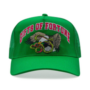 Gifts of Fortune Iron Bird Trucker (Green) - Gifts of Fortune