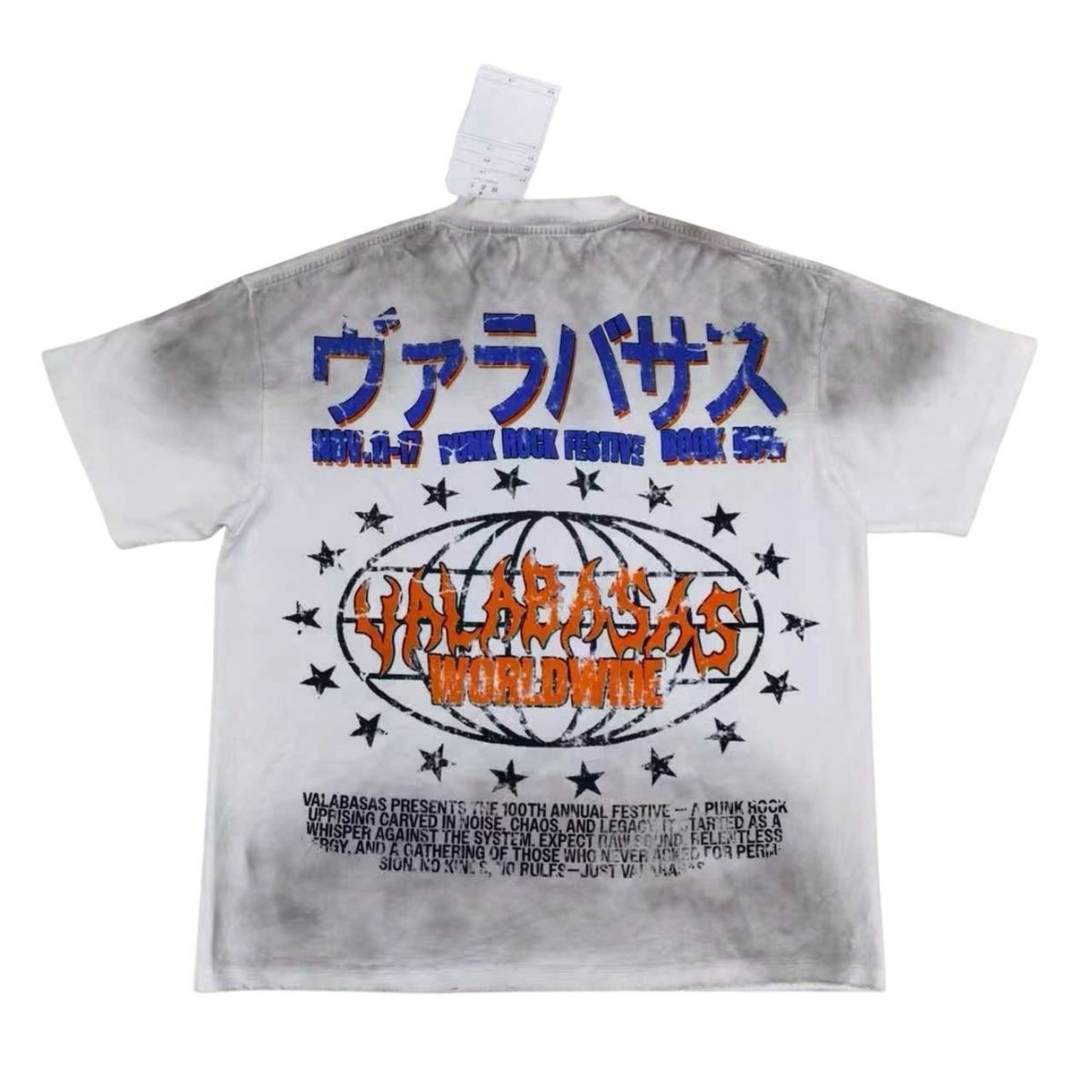 Valabasas "Punk Fest" Tee (White)