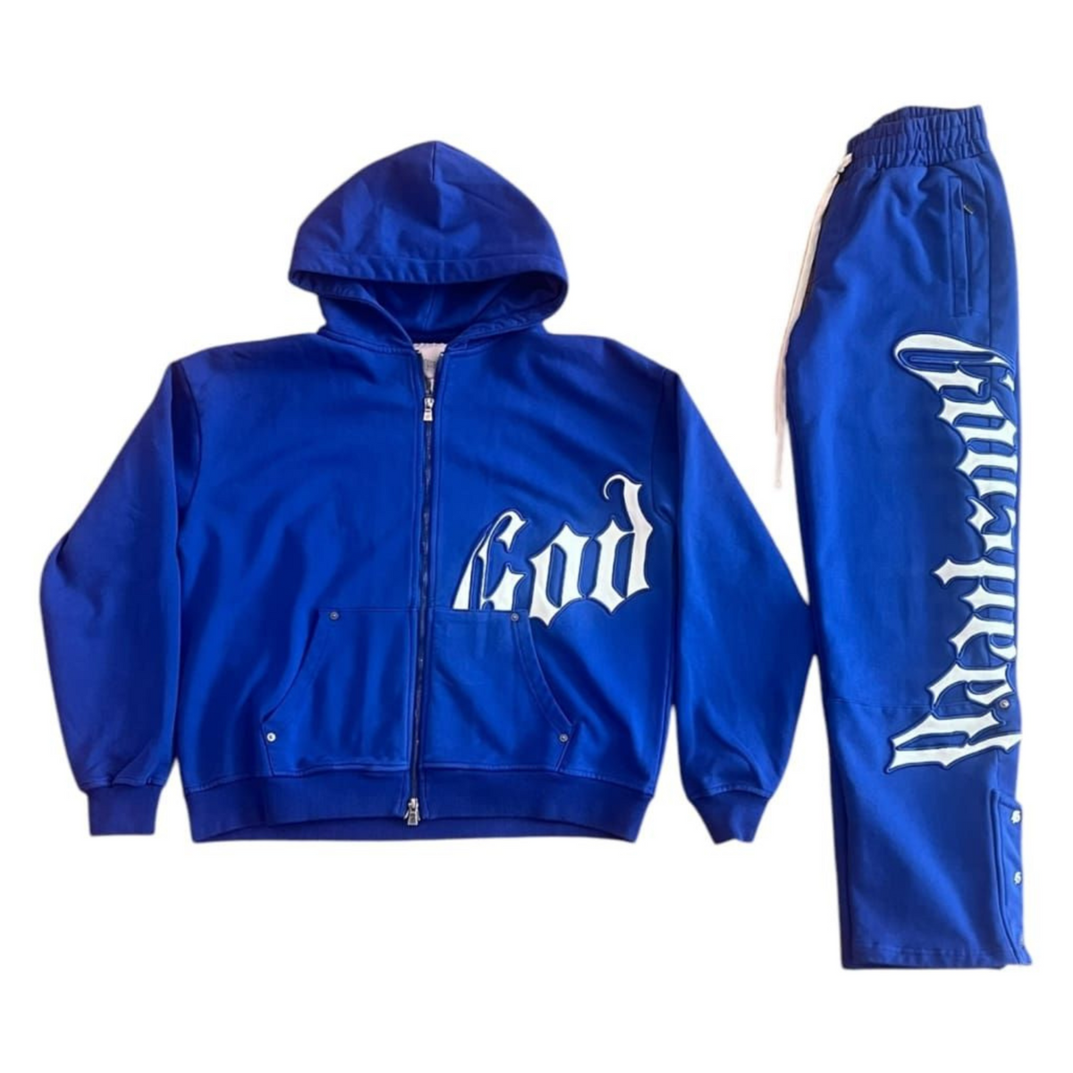 Godspeed OG Logo Sweatsuit V2 (Cobalt Blue) – SNEAKER TOWN