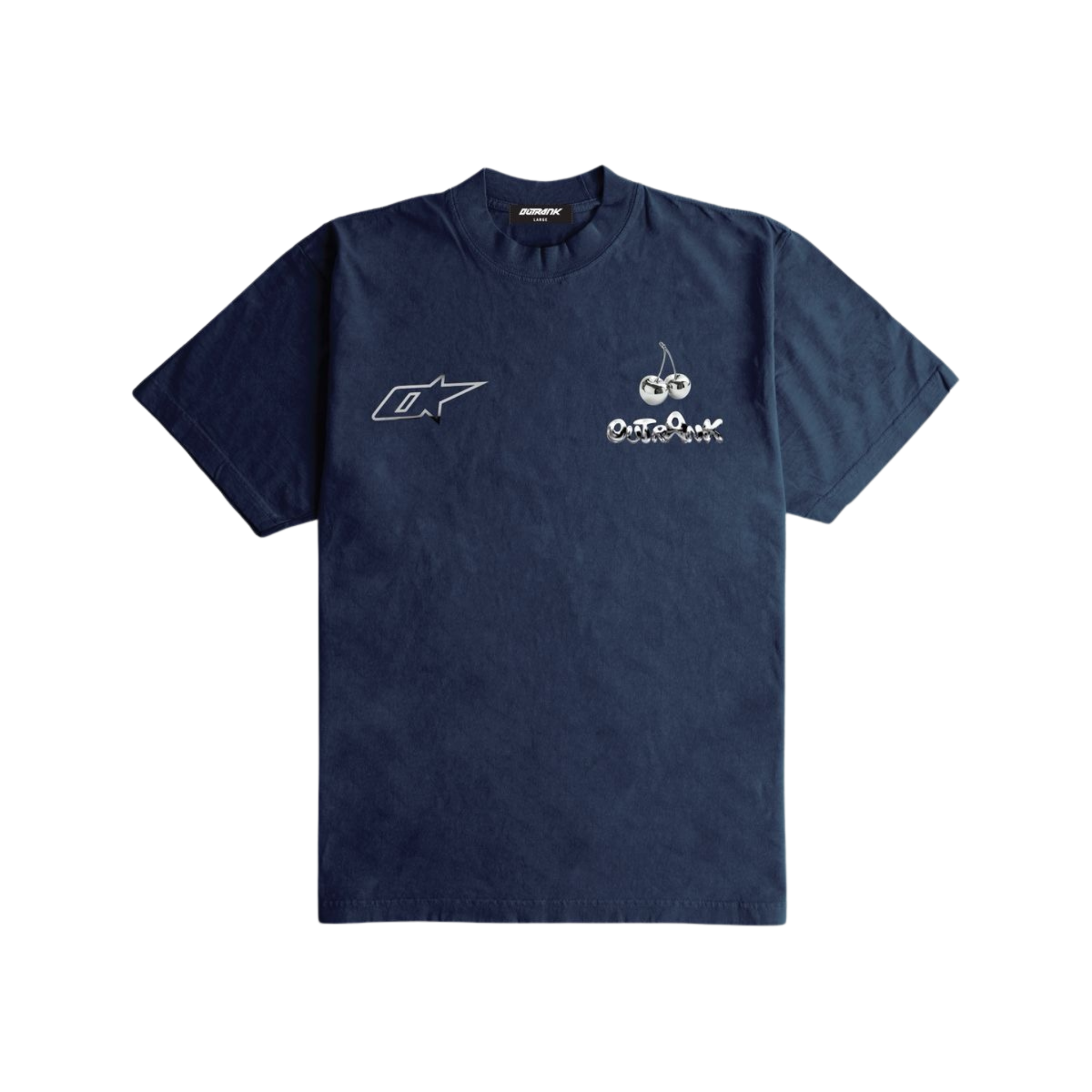 Outrank "Always Hungry" Heavyweight T-shirt (Navy)