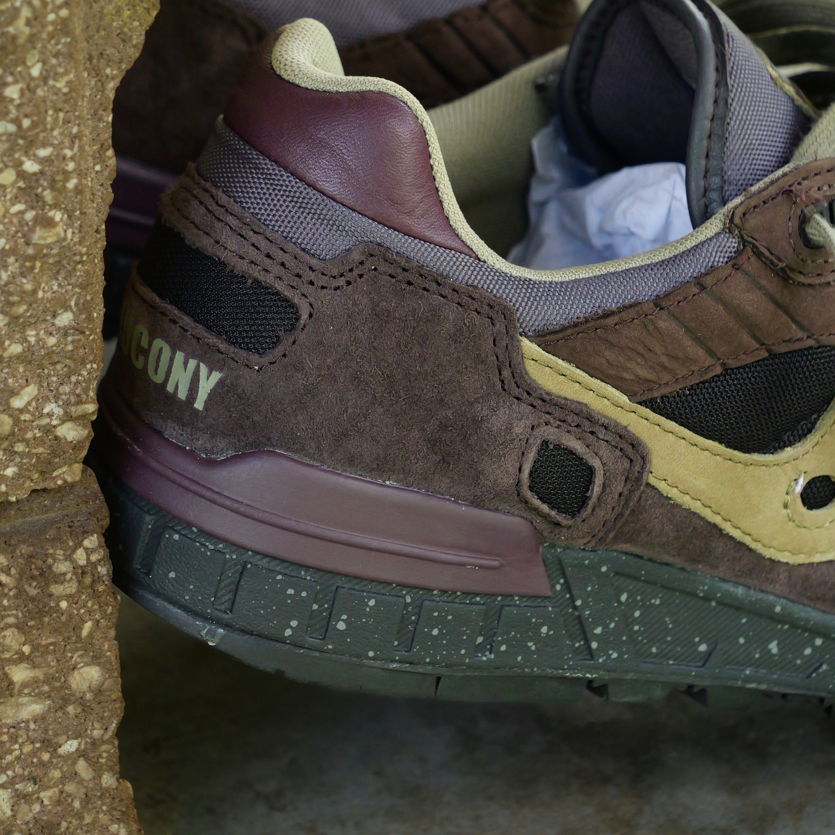 Mens Saucony Shadow 5000 (Dark Grey/Plum) - Saucony