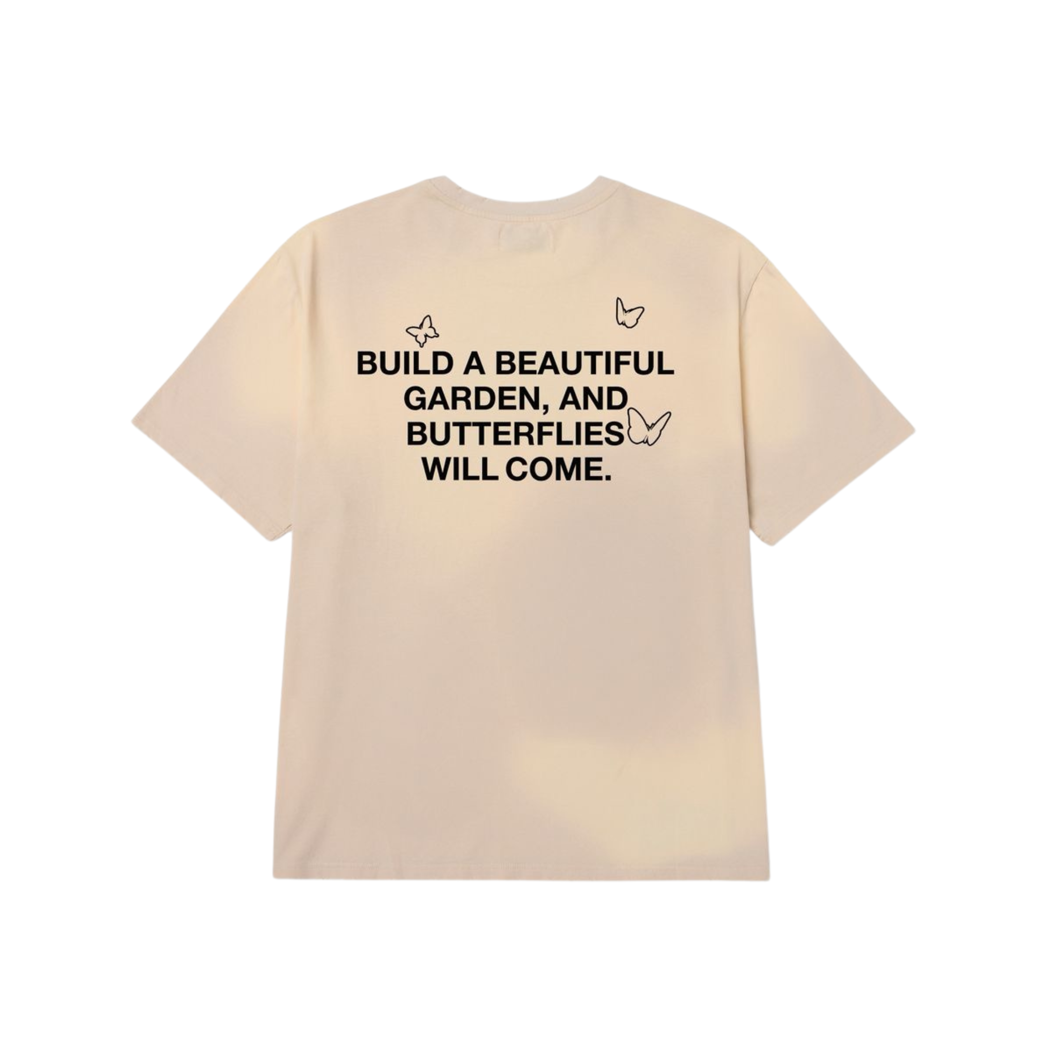 Ryoko Rain "Butterfly Garden" Tee (Tan)