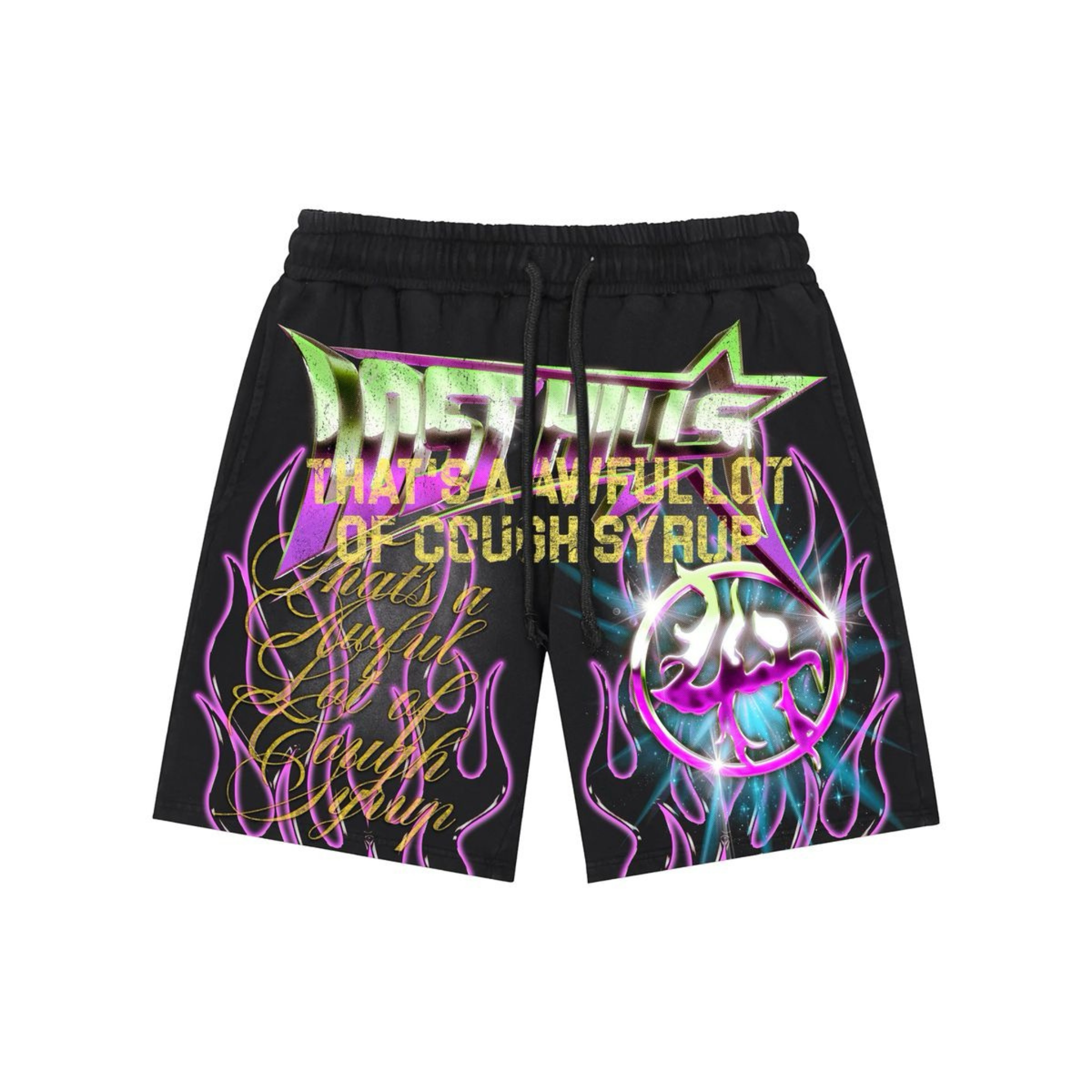 Lost Hills "ALOCS" V2 Shorts (Black) - Lost Hills