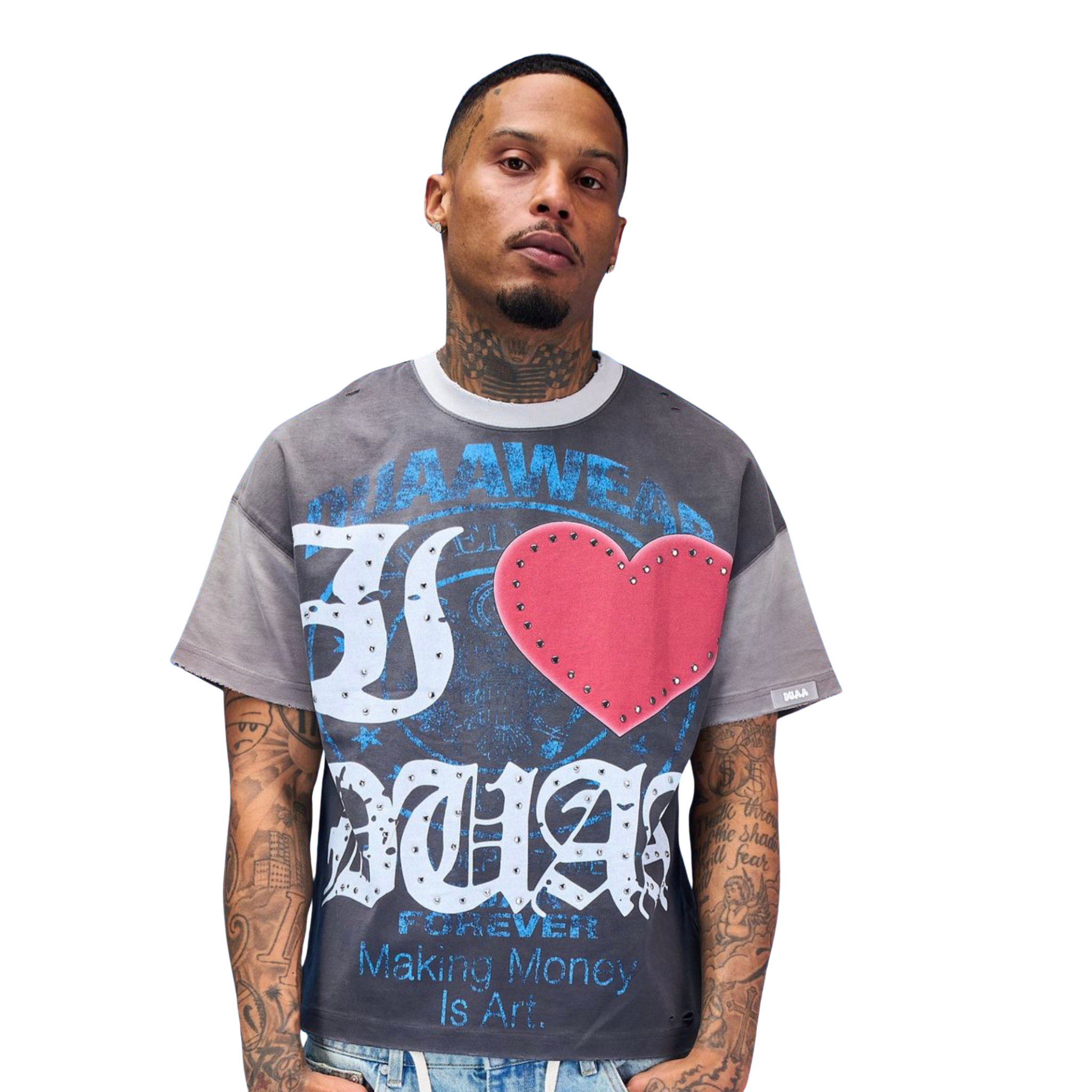 DUAA Edge Tee (Grey)