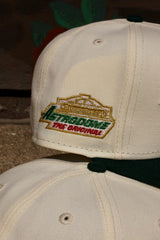 New Era Houston Astros Astrodome The Original Side Patch Grey UV 59Fifty Fitted (Chrome/Green)