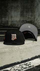 New Era Minnesota Twins 2014 ASG Side Patch Grey UV 59Fifty Fitted (Black)