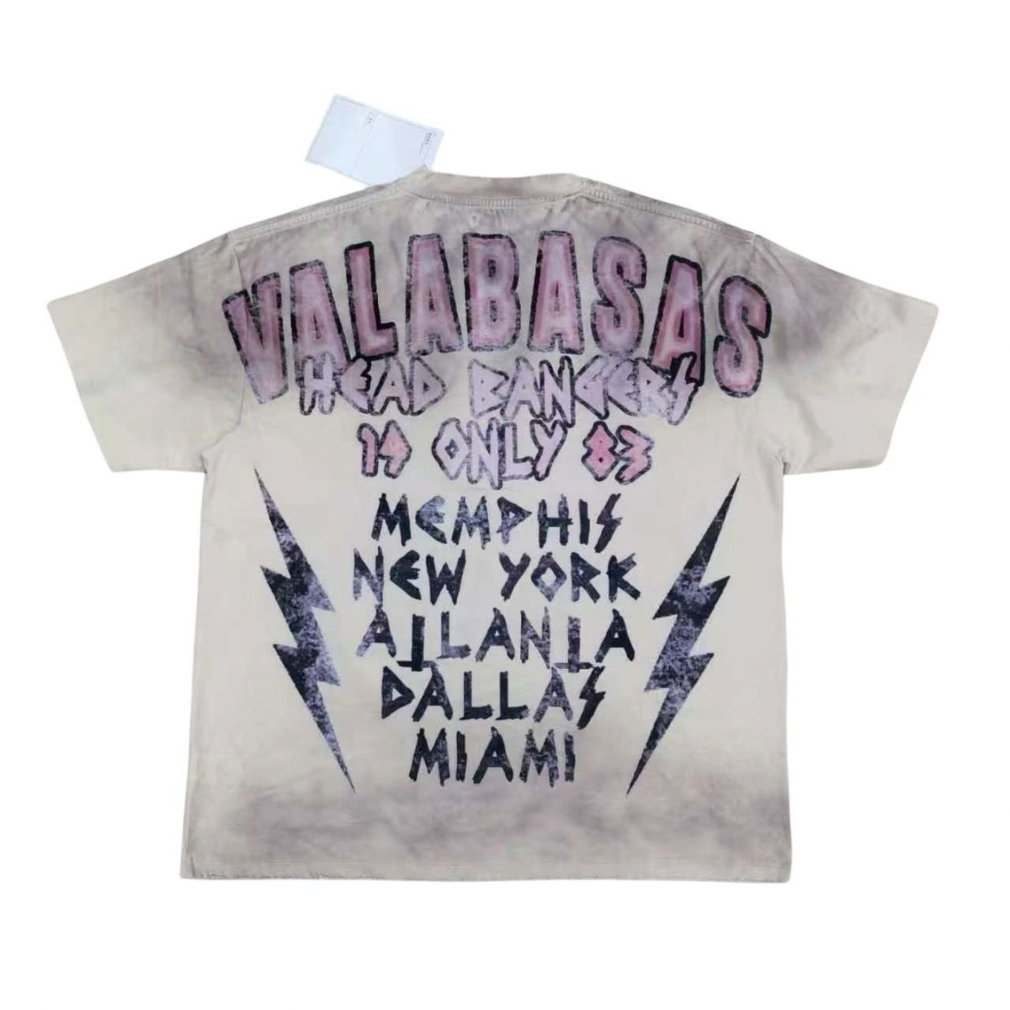 Valabasas "Head Bangers" Tee (Cream)