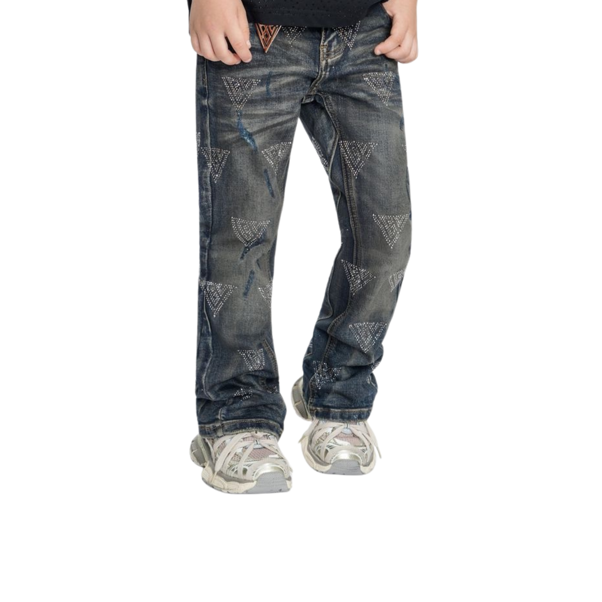 Kids Valabasas "Show" Jeans (Dark Blue) - VALABASAS