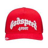 Godspeed GS Forever Trucker Hat (Cherry) - Godspeed