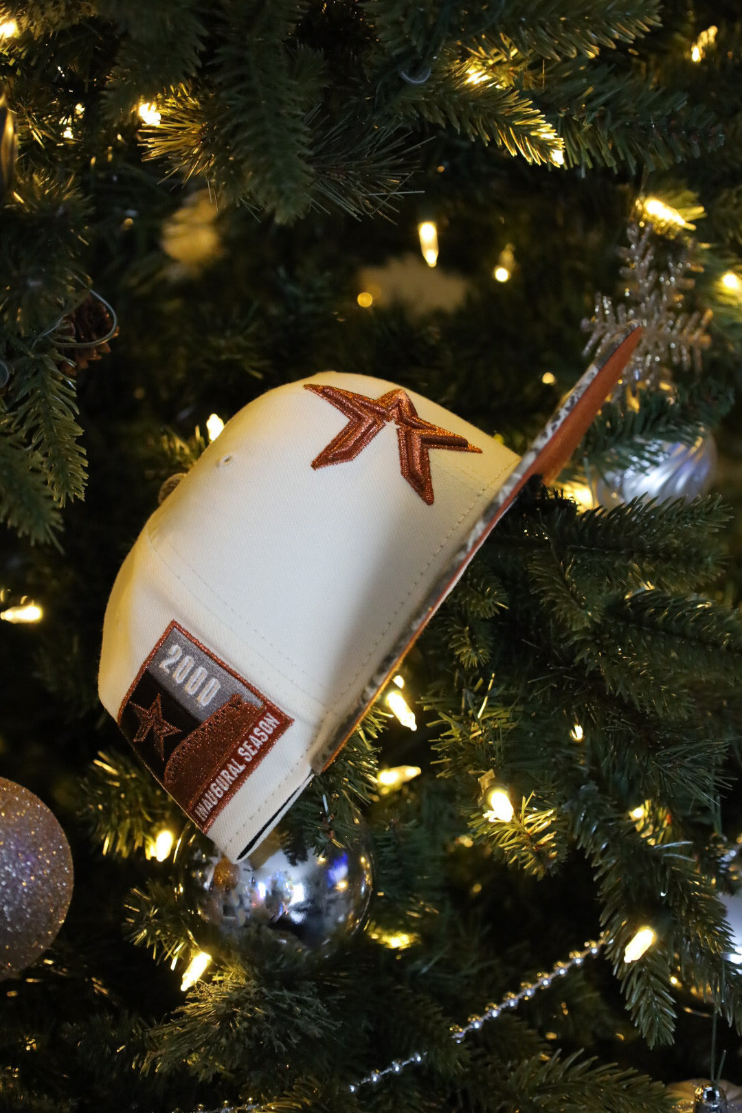 New Era Houston Astros 2000 Inaugural Season Side Patch Fitted (Off White/Real Tree)