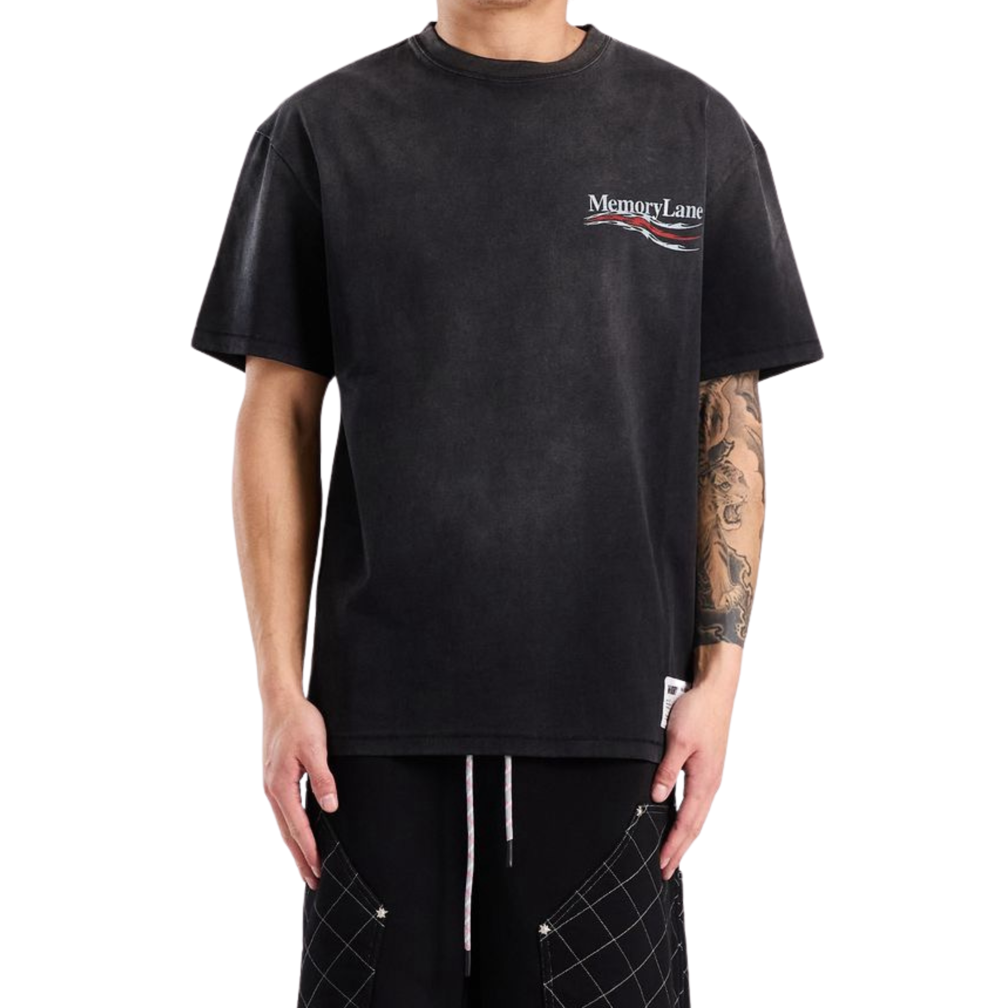 Memory Lane "Blazing Trails" Tee (Vintage Black)