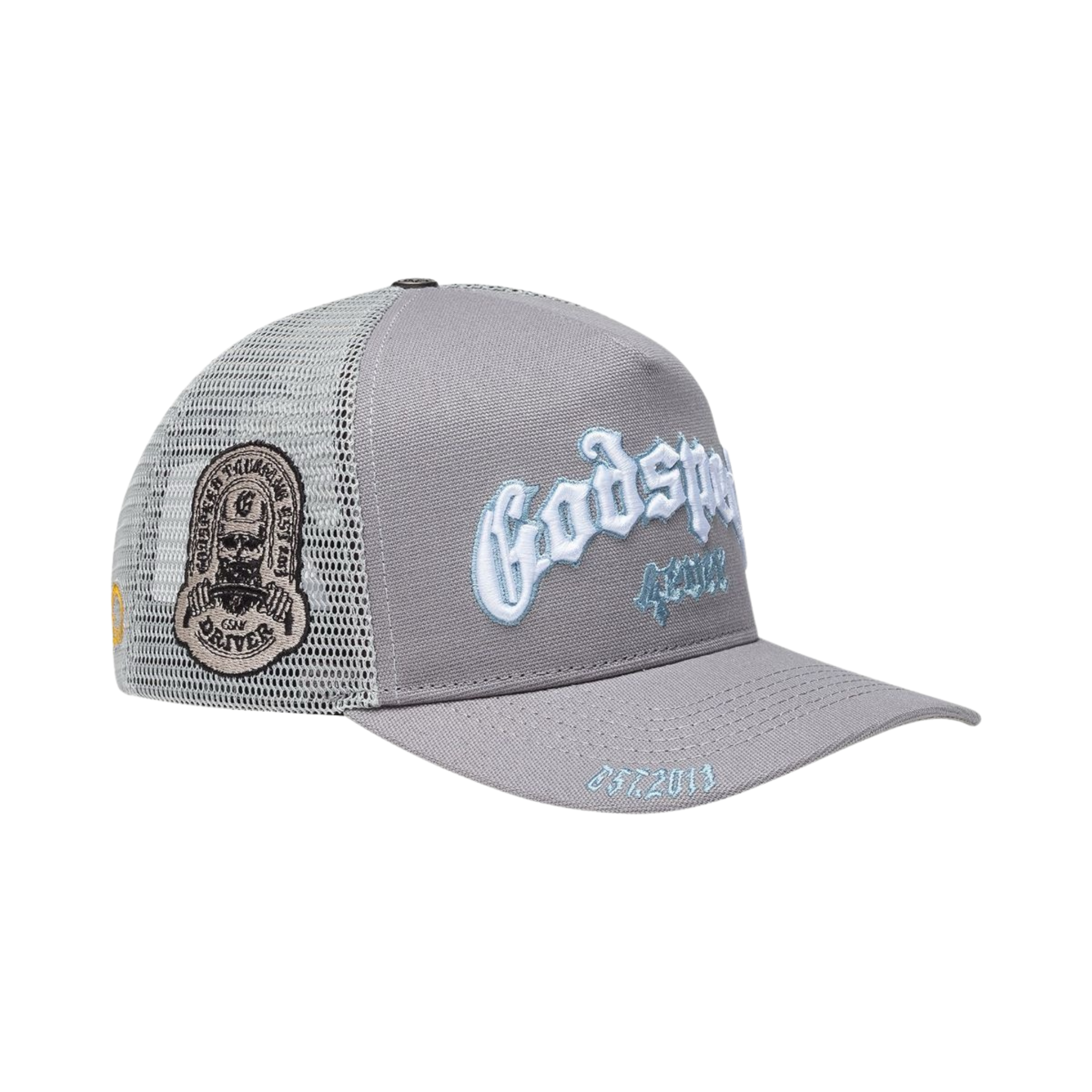 Godspeed GS Forever Trucker Hat (Cool Grey) - Godspeed