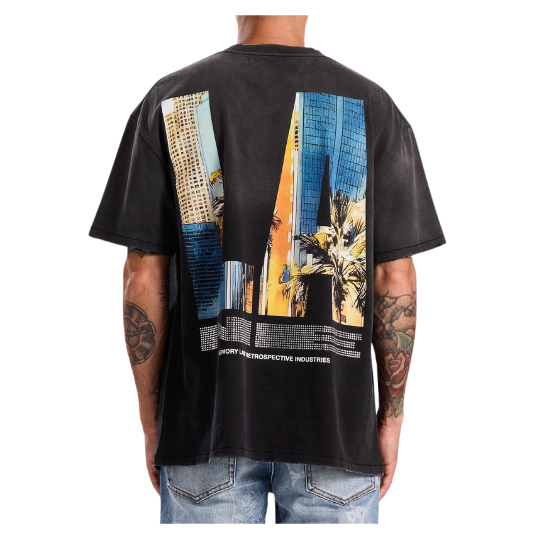Memory Lane "Downtown Reaper" Tee (Black) - Memory Lane