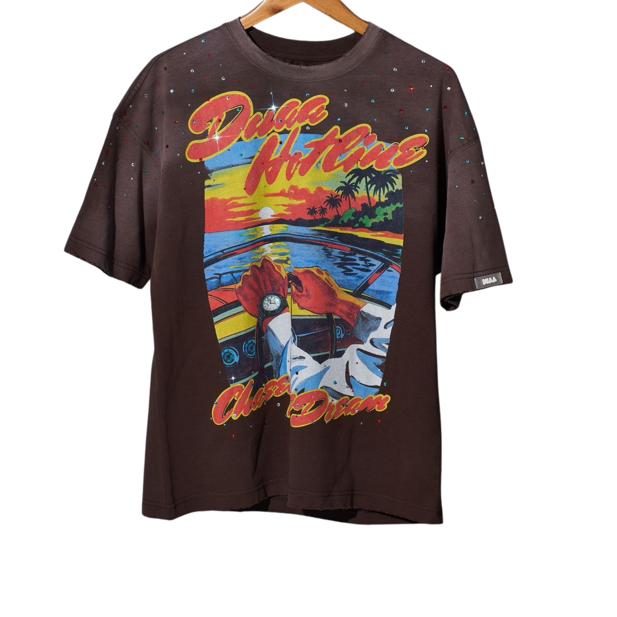 DUAA "Wrist Game" SS Tee (Ash Grey) - DUAA