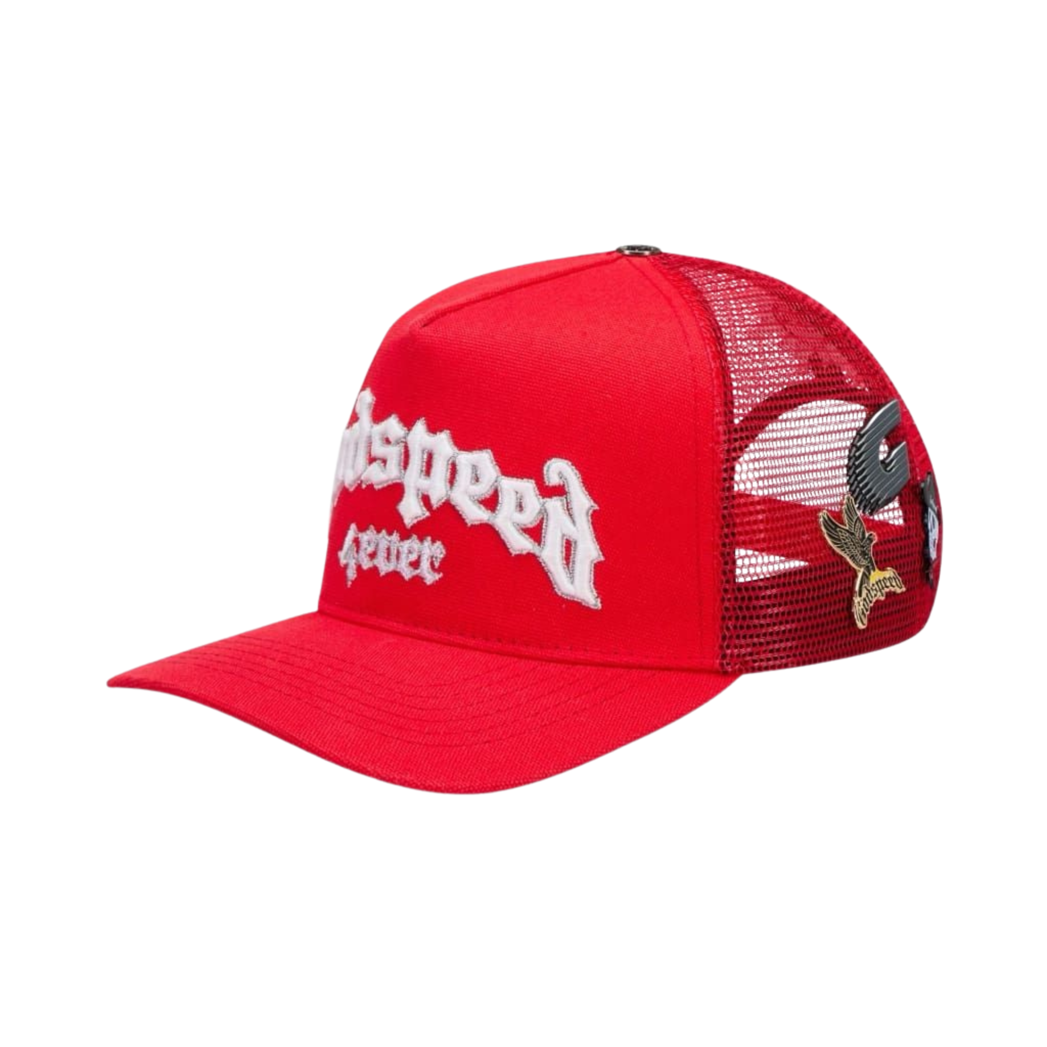 Godspeed GS Forever Trucker Hat (Cherry) - Godspeed