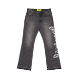 Godspeed "OG Logo" Flared Denim (Grey Wash) - Godspeed