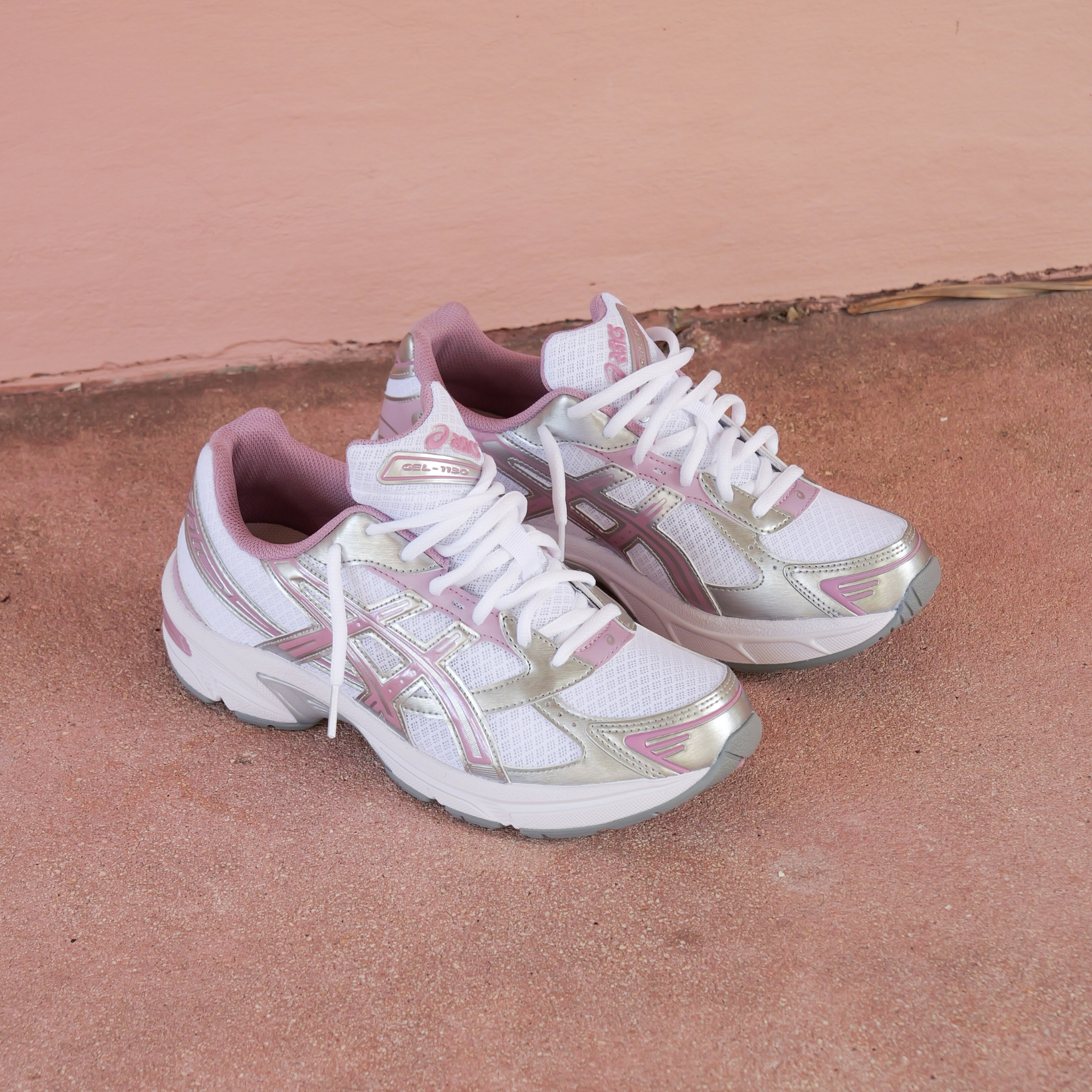 Mens Asics Gel-1130 (White/Taro Purple) - Asics