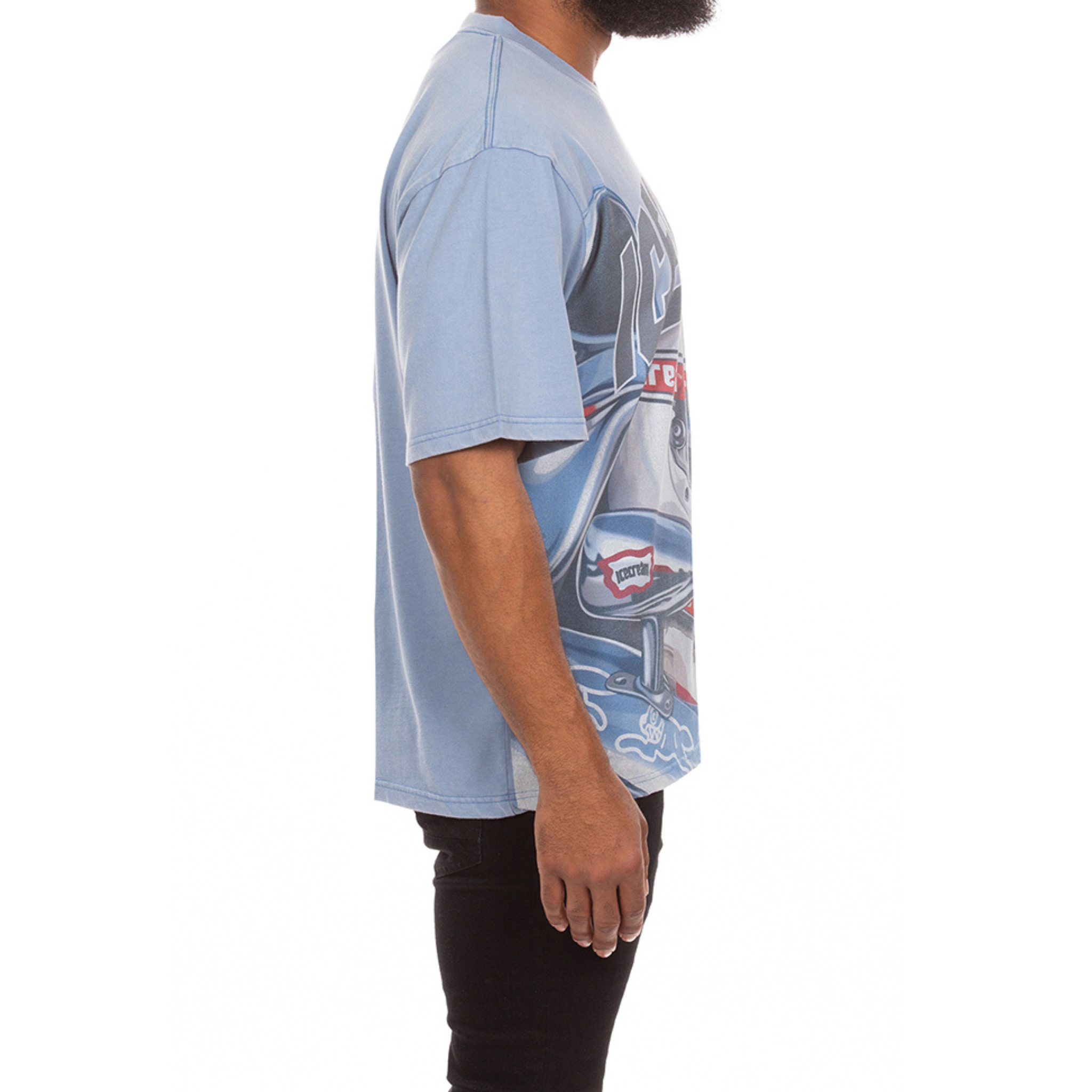 Icecream "Sponsor" SS Knit Oversized Tee (Allure) - Ice Cream