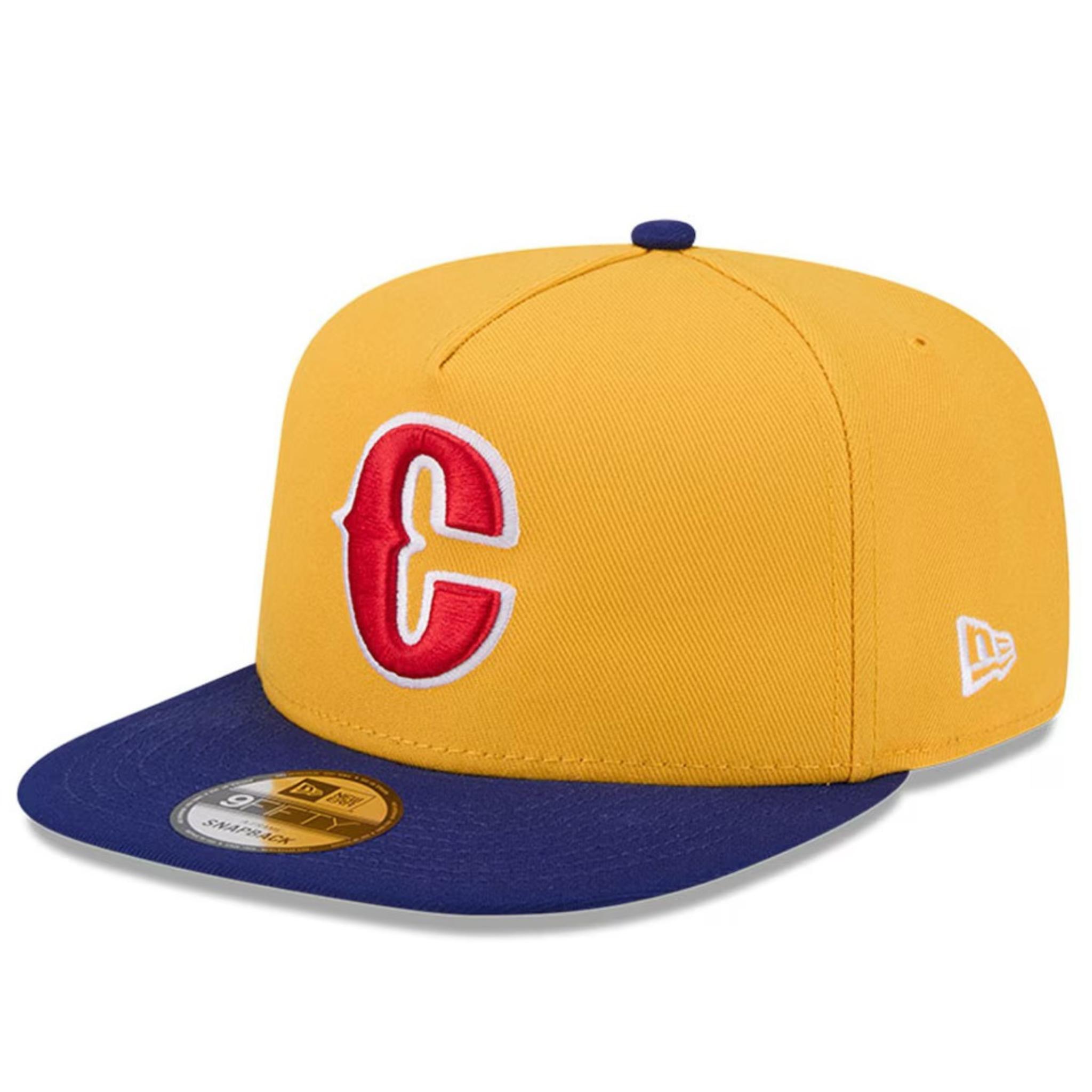 Colombia Baseball New Era 2026 World Baseball Classic 9FIFTY A-Frame Snapback Hat - Yellow/Blue