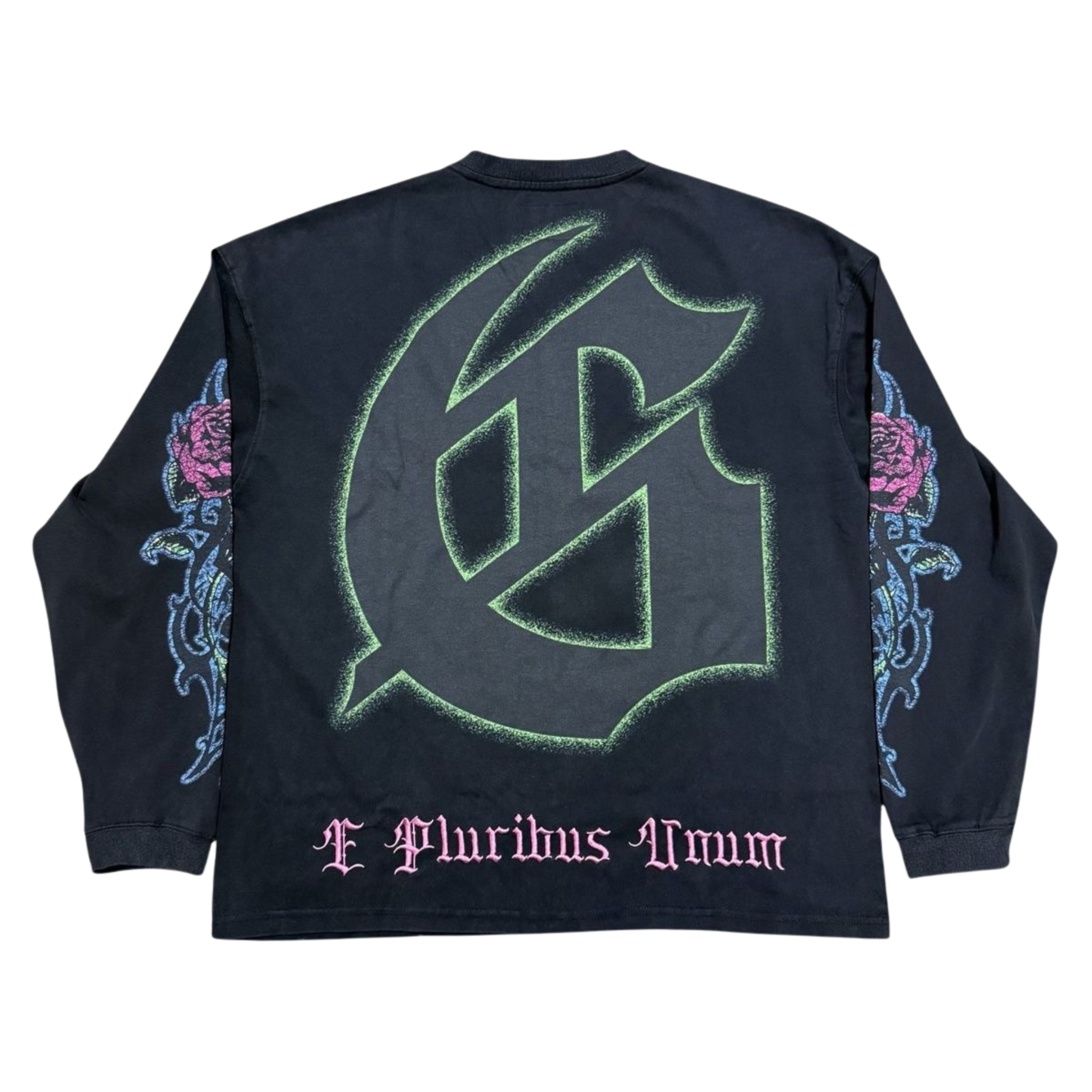 Godspeed "Vandal" LS T-Shirt (Black Wash) - Godspeed