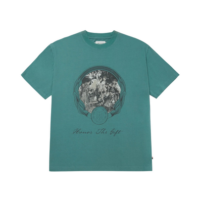 Honor The Gift Past and Future T-shirt (Teal) - Honor The Gift