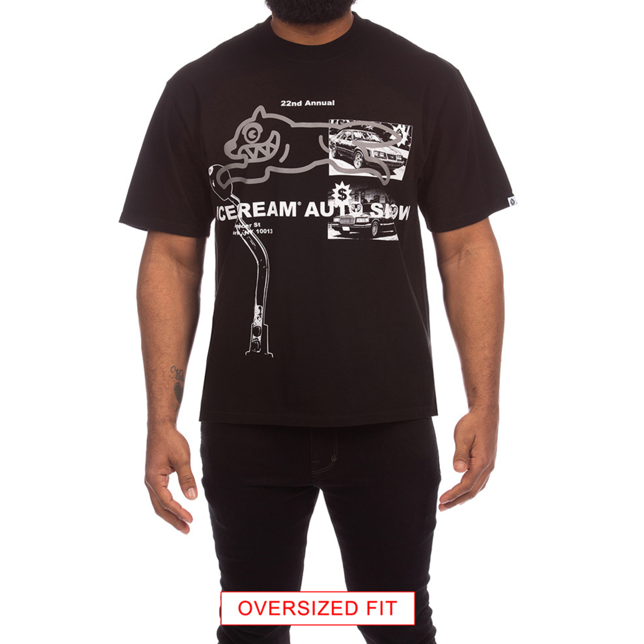 Icecream "Blinker" SS Knit Tee (Black) - Ice Cream