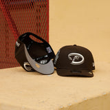 New Era Arizona DiamondBacks 1998 Inaugural Season 9FIFTY A-Frame Snapback-(Brown)