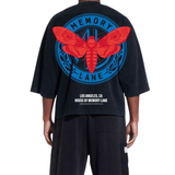 Memory Lane LAYERED ICONS CROP TEE-BLACK