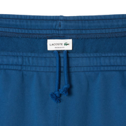 Lacoste Washed Effect Printed Shorts (Blue) - GH7526 - Lacoste